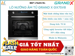 Lò nướng âm tủ Grand X GX75V8 - Made in Malaysia